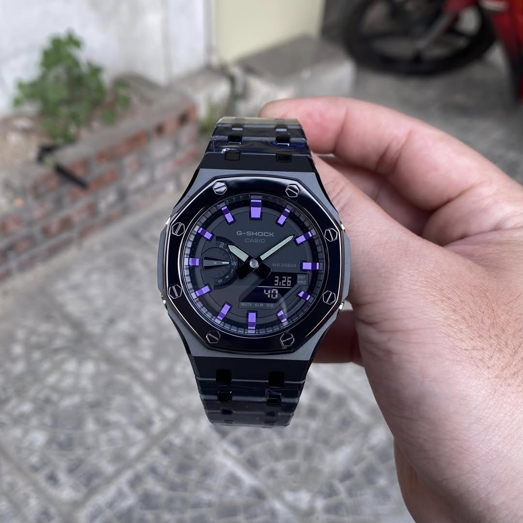 GSHOK BLACK X PURPLE #1007