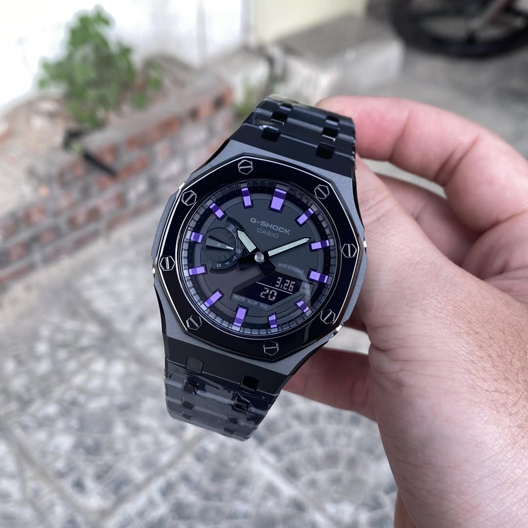 GSHOK BLACK X PURPLE #1007