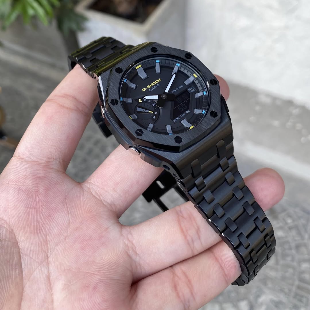 GSHOK ALL BALCK #1004