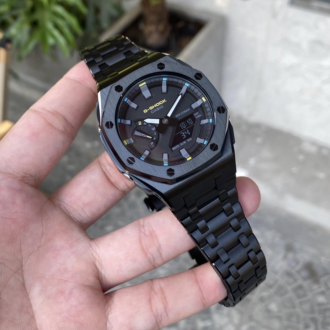GSHOK ALL BALCK #1004